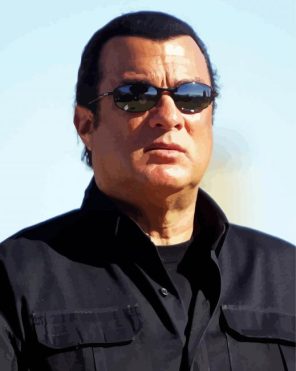Steven Seagal Paint By Numbers