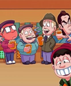 Still Game Animation Paint By Numbers