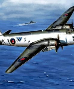 Vickers Wellington Bomber Paint By Numbers