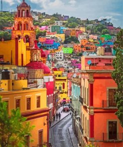 Wonderful Guanajuato México Paint By Numbers