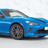 Blue Toyota 86 Car Paint By Numbers
