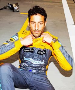 Cool Daniel Ricciardo Paint By Numbers