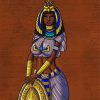 Agyptian Goddess Isis Paint By Numbers