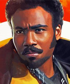 lando Calrissian llustration Paint By Numbers