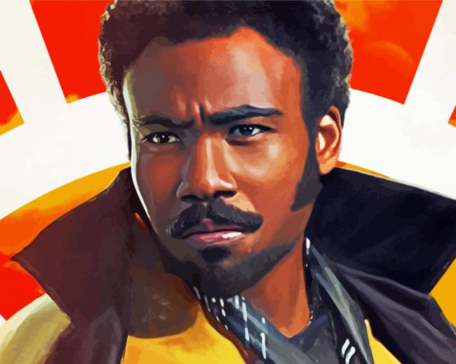 lando Calrissian llustration Paint By Numbers