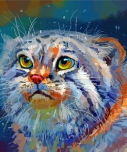 Manul Cat Art Paint By Numbers