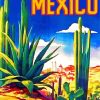 Mexican Desert Poster Art Paint By Numbers