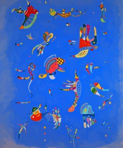 Sky Blue By Vassily Kandinsky Paint By Numbers