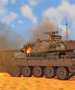 War AMX 30 Paint By Numbers