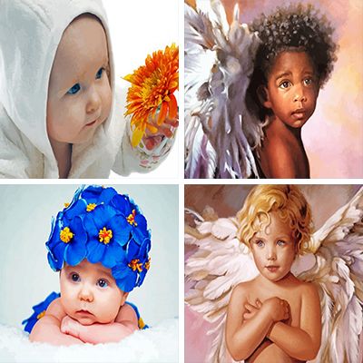 Baby Painting By Numbers