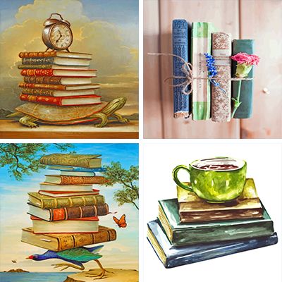 Books Painting By Numbers