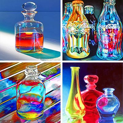 Bottles Painting By Numbers