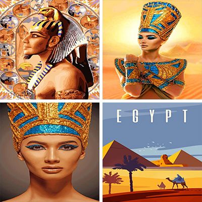 Egypt Painting By Numebrs