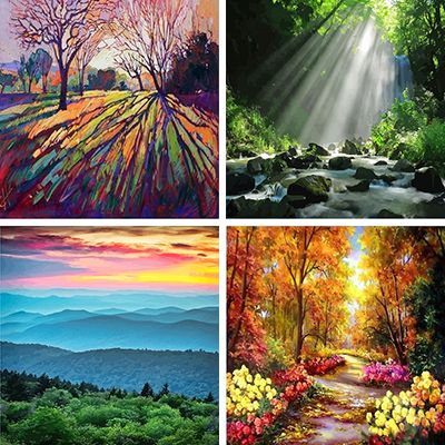Forests Painting By Numbers