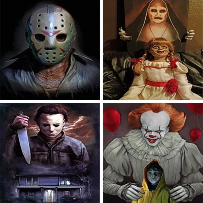 Horror Painting By Numbers