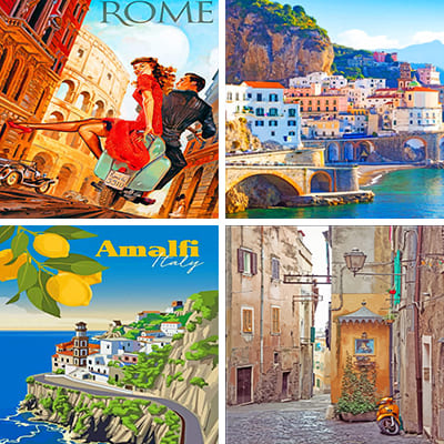 Italy Painting By Numbers