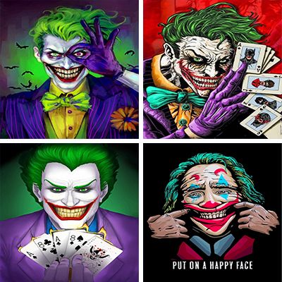 Joker Movies Painting By Numbers