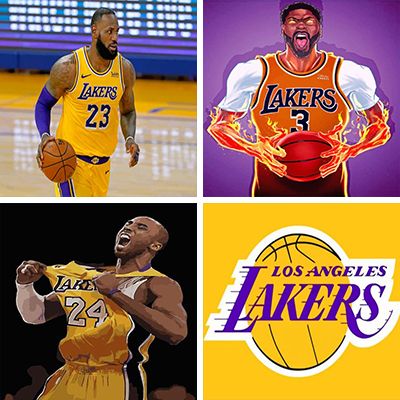 Lakers Painting By Numbers