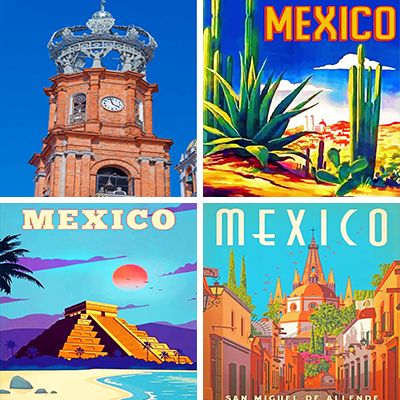 Mexico Painting By Numbers