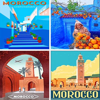Morocco Painting By Numebrs