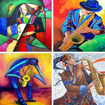 Music Painting By Numbers