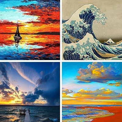Oceans Painting By Numbers