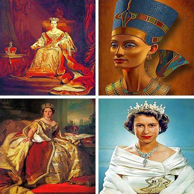 Queens Painting By Numbers
