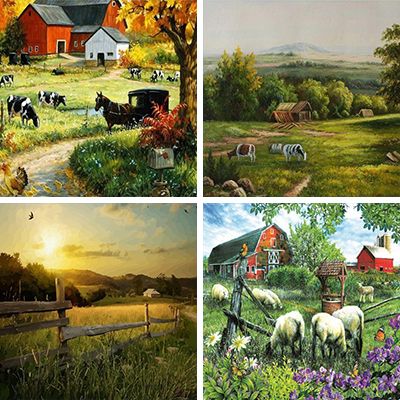 Rural Painting By Numbers