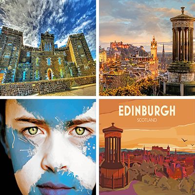 Scotland Painting By Numbers