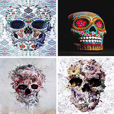 Skull Painting By Numbers