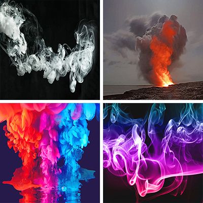 Smoke Painting By Numbers