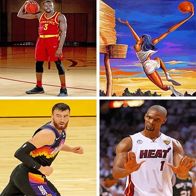 Basketballers Painting By Numbers