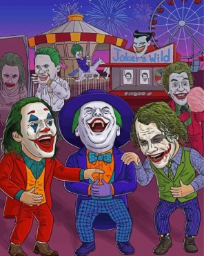 Jokers Animation Paint By Numbers