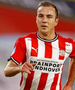 Mario Gotze PSV Player Paint By Numbers
