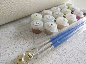How To Paint By Numbers Step 1